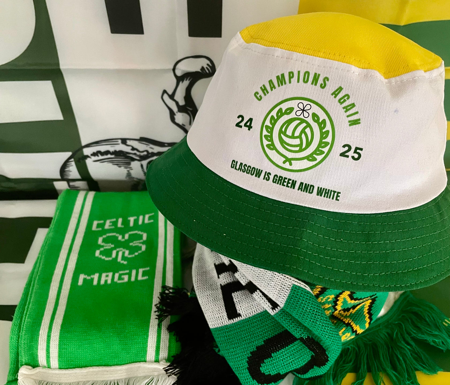 'CHAMPIONS AGAIN' BUCKET HAT