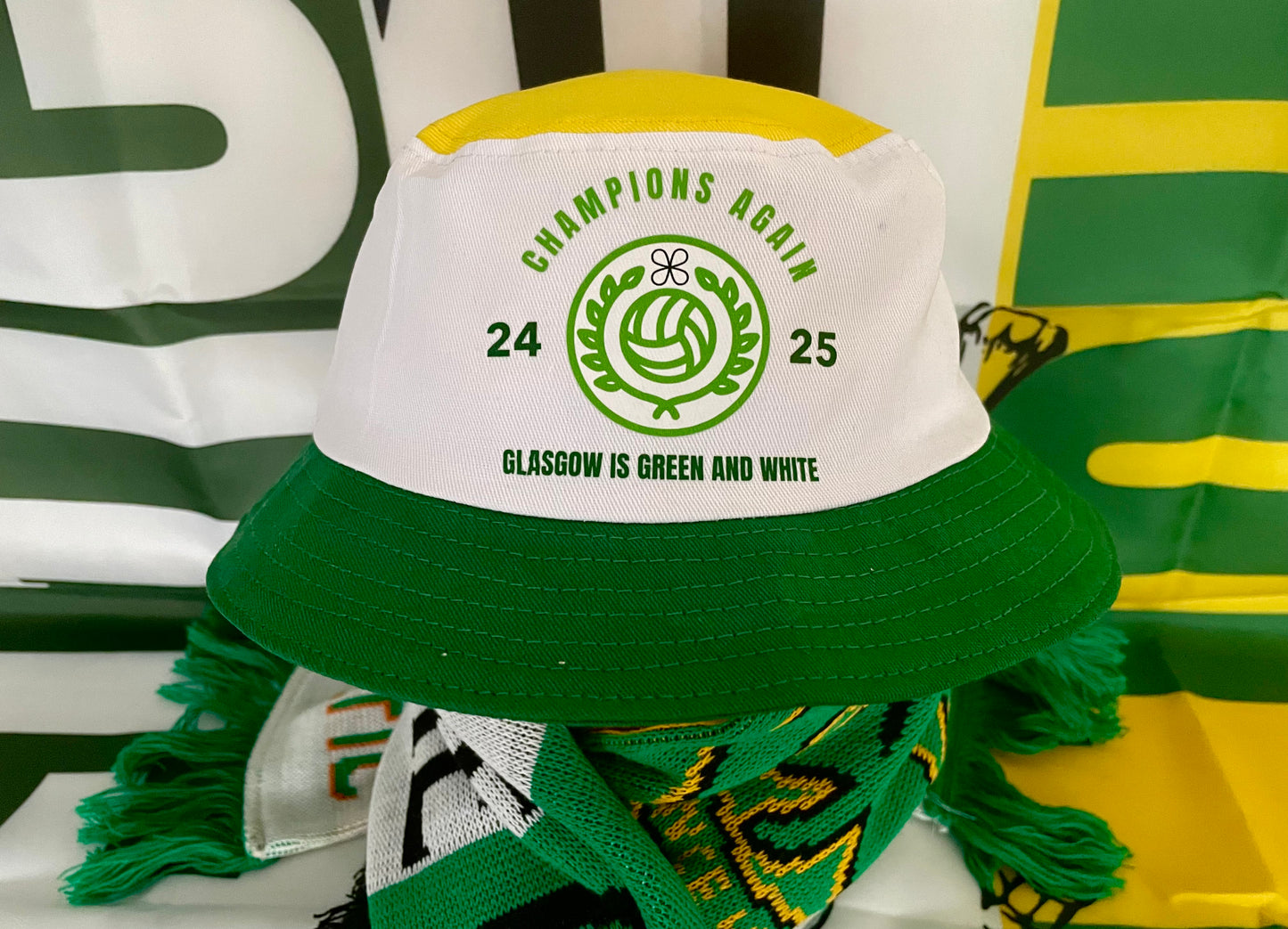 'CHAMPIONS AGAIN' BUCKET HAT