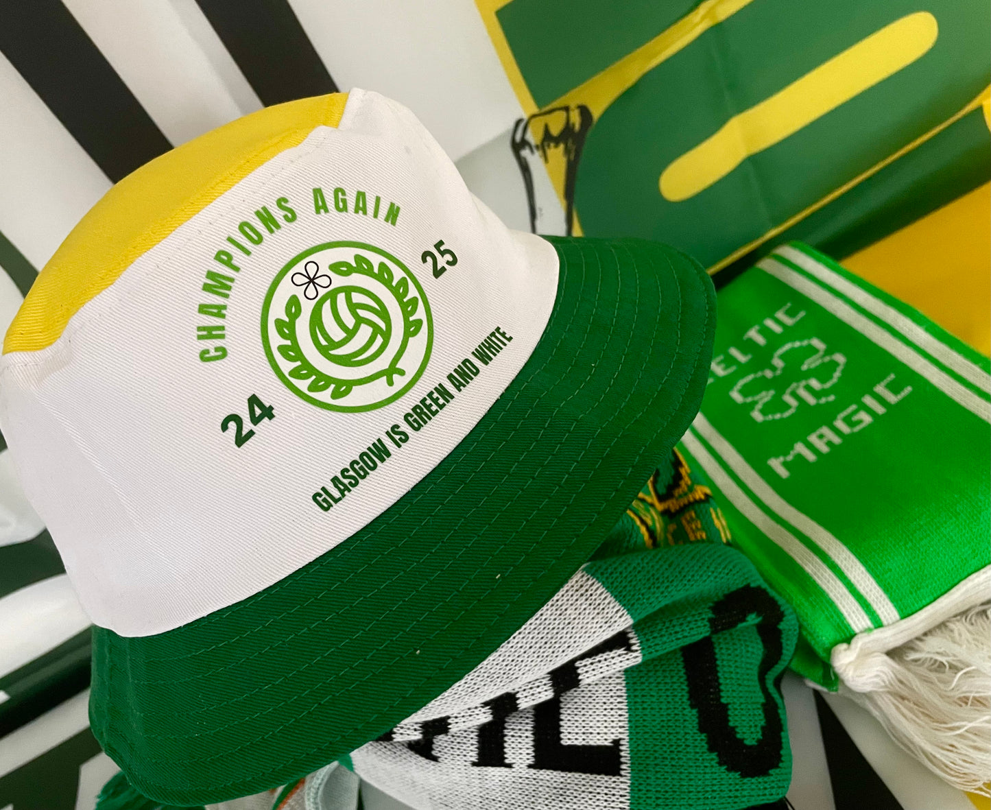 'CHAMPIONS AGAIN' BUCKET HAT