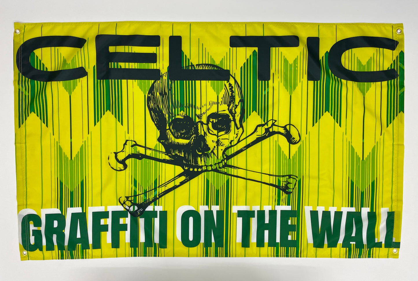 'GRAFFITI ON THE WALL' FLAG