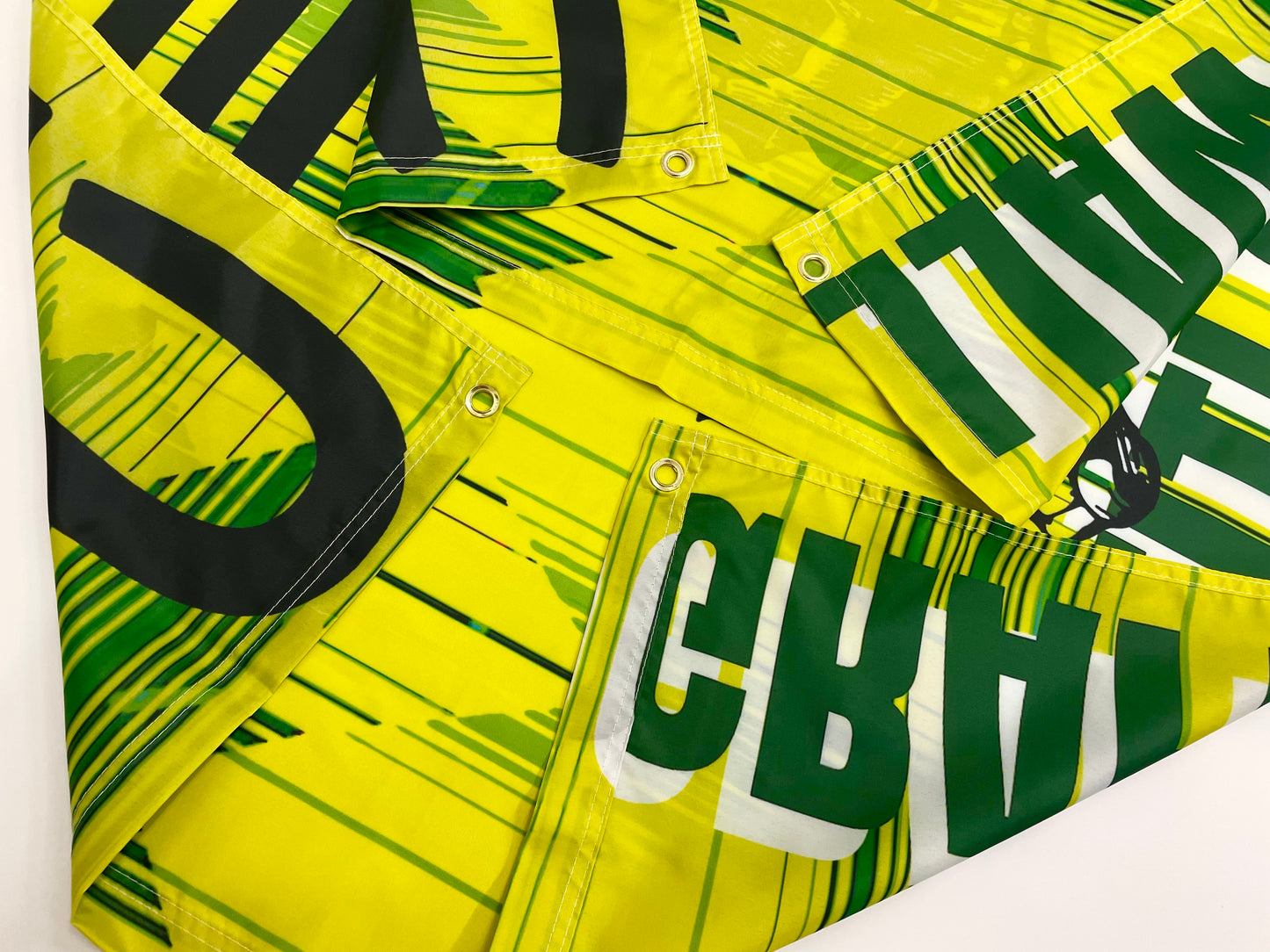 'GRAFFITI ON THE WALL' FLAG