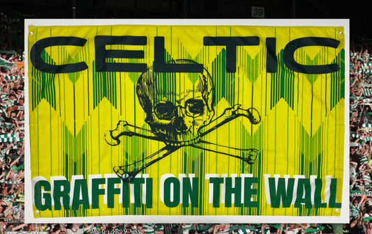 'GRAFFITI ON THE WALL' FLAG