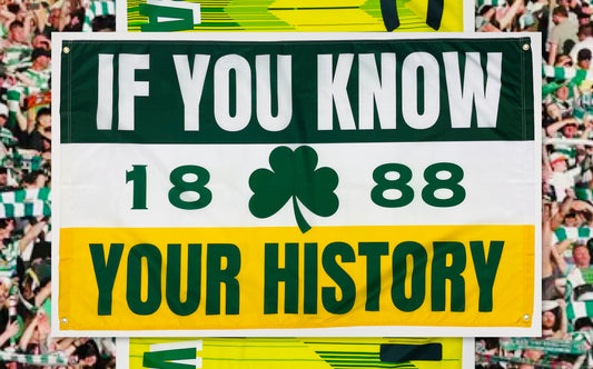 'IF YOU KNOW YOUR HISTORY' FLAG